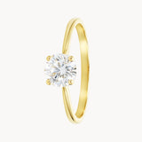 SOLITAIRE RING WITH ROSALIN ZIRCONIA