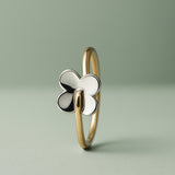 ANILLO BICOLOR FLOR SHAWNA