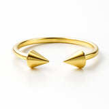 OPEN RING HEART AND LIGHT ARROW