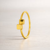 SMOOTH DIAMOND SHAPED RING II