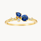 EMERALD AND DIAMOND RING MACIE