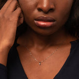 PENDANT WITH CLAW DIAMOND 0.10 CARATS MICHELLE