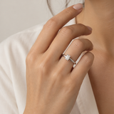 ANILLO SOLITARIO DIAMANTE RADIANT