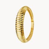 ANILLO GALLONADO ORO LISO