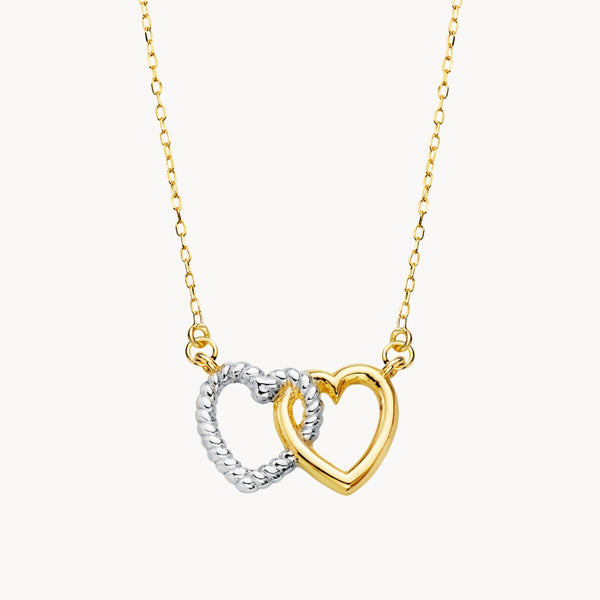 HEARTS COLLAR WITH ZIRCONIA ASHA