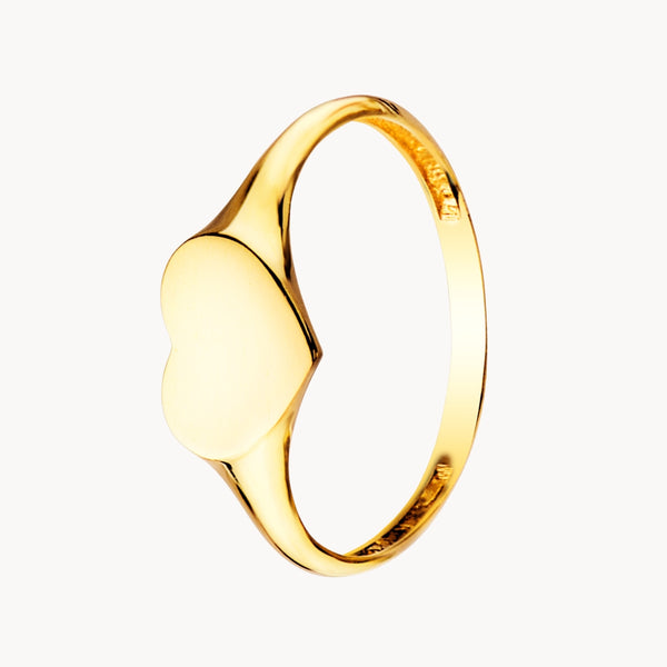 HEART SIGNET RING JELENA
