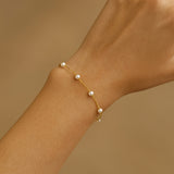 PULSERA CON PERLAS DELPHIA