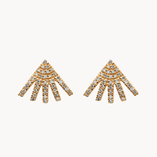 EARRINGS WITH GALENE DIAMONDS