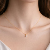 PENDENTE DIAMANTE CRIADO 0,51 QUILATES CERTIFICADO IGI