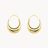 EARRINGS HOOPS MORCILLAS 17MM