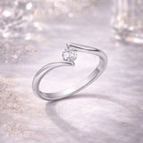 SOLITARY RING WITH 0.15 CARAT DIAMOND JACINTA