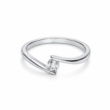 SOLITARY RING WITH 0.15 CARAT DIAMOND JACINTA