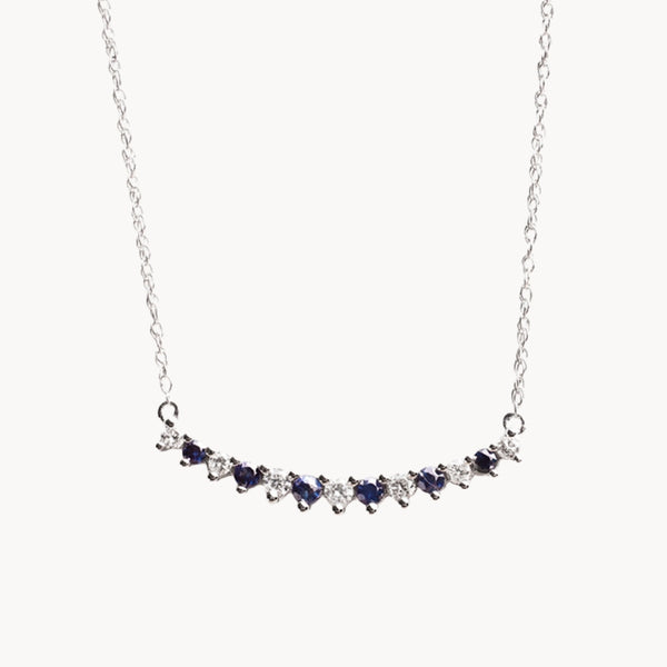 ZAFIROS COLLAR WITH DIAMONDS ANETA