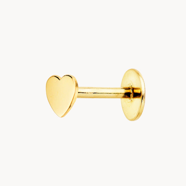 HEART EAR PIERCING ALAINA