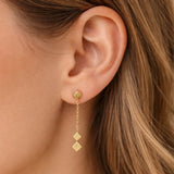 LONG EARRINGS DIAMONDS