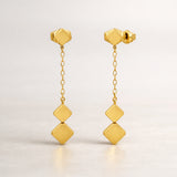 LONG EARRINGS DIAMONDS