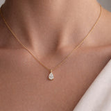 PENDENTE DIAMANTE CRIADO 1 QUILATE MARQUESA CERTIFICADO IGI