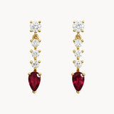 RUBY AND DIAMOND EARRINGS SIRPA