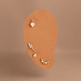 PIERCING EAR ZIRCONIA AND BALLS ADVA