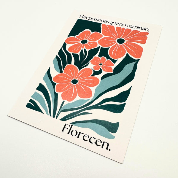 MIMÍKOKÓ FLOWERS GREETING CARD