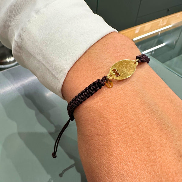 Bracelet with Macrame Girl