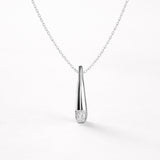 Bar Pendant with Cubic Zirconia