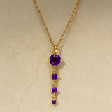 COLGANTE AMATISTAS ZADA