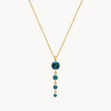 COLGANTE TOPACIOS LONDON BLUE ZADA