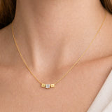 COLAR TRÊS CUBOS BICOR CO