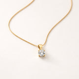 COLGANTE DIAMANTE GARRAS 0.13 QUILATES MICHELLE