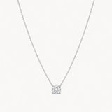 Pendant with 0.21 Carat Solitaire Diamond in Prong Setting