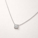 Pendant with 0.21 Carat Solitaire Diamond in Prong Setting