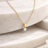 COLGANTE DIAMANTE GARRAS 0.21 QUILATES MICHELLE