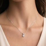 COLGANTE DIAMANTE GARRAS 0.25 QUILATES MICHELLE