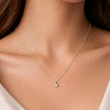 COLGANTE DIAMANTE 0.30 QUILATES MICHELLE CERTIFICADO IGI