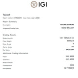 COLGANTE DIAMANTE 0.30 QUILATES MICHELLE CERTIFICADO IGI