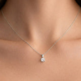 COLGANTE DIAMANTE 0.53 QUILATES MICHELLE CERTIFICADO IGI