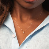 COLGANTE CON DIAMANTE GARRAS 0.15 QUILATES PUNTO DE LUZ