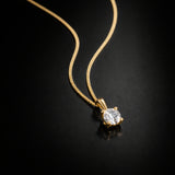 COLGANTE CON DIAMANTE GARRAS 0.15 QUILATES PUNTO DE LUZ