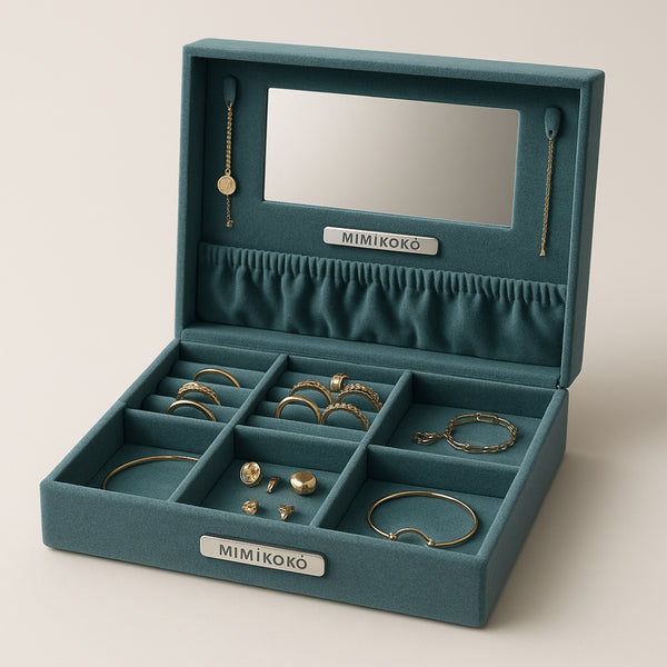LARGE VELVET JEWELRY BOX MIMÍKOKÓ