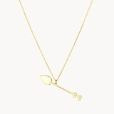 CROWN PENDANT WITH DIAMONDS AGNI