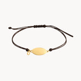 Macrame Bracelet with Plate
