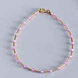 ALBA PINK ZIRCONIA BRACELET