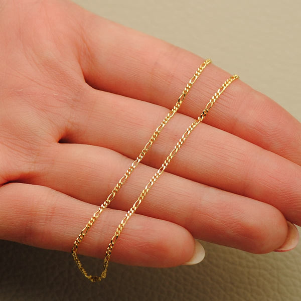 Solid Figaro Chain 40CM