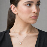 COLGANTE DIAMANTE CHATON 0.25 QUILATES PUNTO DE LUZ