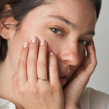 Anillo Oro rosa 18kt diamantes Abby