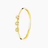 Anillo Oro 18kt con diamantes Cateline