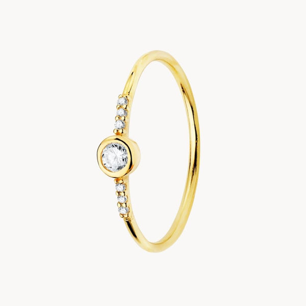 Anillo Oro 18kt con diamantes Kader