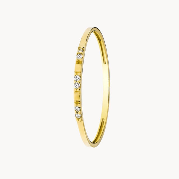 Anillo Oro 18kt con diamantes Livie