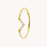 Anillo Oro 18kt con diamantes Udane